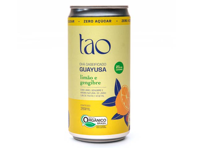 TAO Guayusa Limão com Gengibre