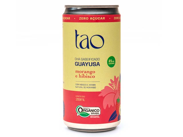 TAO Guayusa Morango com Hibisco